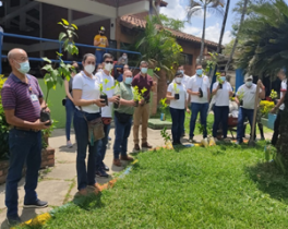 Homenaje Póstumo en Santander Familiares Fallecidos por COVID-19